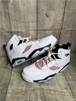 Nike Air Jordan Flight Club 91 Trainers Size 9 UK Mens White Rust Pink BN 9uk