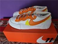 Nike Blazer Low Sacai Magma Orange DD1877 100 Size UK 7