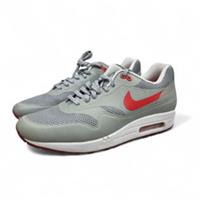 Nike Air Max 1 HyperFuse Matte Silver Unisex Trainers Vintage (2012) 580783 001
