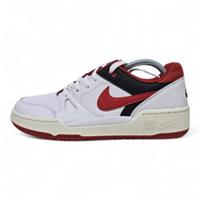 Nike Full Force Low White Red Black Trainers | FB1362 102