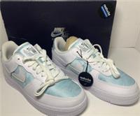 Nike Trainers Womens UK 5 Air Force 1 White Glacier Blue LXX AF1 NEW RESTOCKS