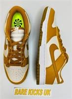 🔥 Nike Dunk Low Next Nature Gold Suede Women's UK SIZE 5 | US 7.5🔥FREE 🚚💨✅
