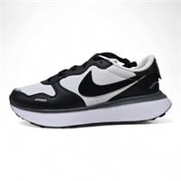 Nike Phoenix Waffle Leather Panda White Black Unisex Trainers | FQ8721 102