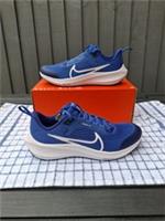 Nike Air Zoom Pegasus 40 (GS) Game Royal White Running Trainers Size 5 (UK)