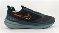 Nike Air Winflo 9 Shield Black Safety Orange Geode Teal DM1106-002
