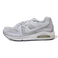 Nike Air Max Command Triple White Casual Activewear Trainers | 629993 112