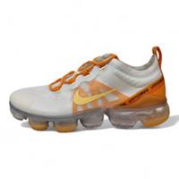 Nike Air VaporMax 2019 White Orange Peal Women's Trainers | AR6632 102