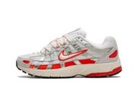 Nike P-6000 Sail Pale Ivory Light Bone Picante Red Trainers | HV5230-133
