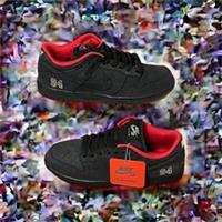 Supreme x Nike SB Dunk Low OG QS Black UK 8 BINB 100% Authentic HQ8487 001
