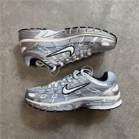 Nike P-6000 Metallic Silver Summit White Wolf Grey UK 6 / EUR 40 IH4465-095