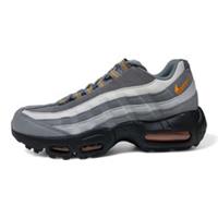 Nike Air Max 95 (GS) Unisex Grey Orange Black Casual Trainers| IB2871 001