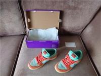 Nike SB Dunk Low Pro PRM Orange Emerald Rise (Size UK 7.5) Worn Once