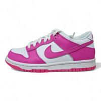 Nike Dunk Low Laser Fuchsia (GS) Casual Trainers | FB9109 102