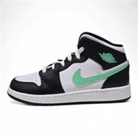Nike Air Jordan 1 Mid Green Glow (GS) Casual Trainers | DQ8423 103