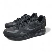 Nike Air Max Ivo Leather Triple Black Trainers | 580520 002