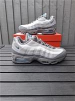 Nike Air Max 95 OG Big Bubble Trainers Smoke Grey Green Abyss Men's Size 9 (UK)