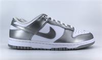 Nike Dunk Low White Metallic Silver Blue Joy FV1311-100