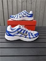 Nike P-6000 (GS) Racer Blue Metallic Silver Casual Trainers Shoes Size 4.5 (UK)