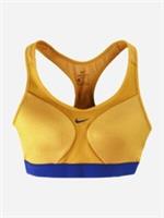 Nike Adapt 2.0 High Support Sports Bra Extra Small XS Gold Blue Black BV3781-727 - XS Regular