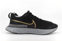 Nike React Infinity Run Flyknit 2 Black Metallic Gold Smoke Grey CT2357-009
