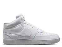 Nike Court Vision Mid Triple White Women's Sneakers Size UK 5 High Tops New