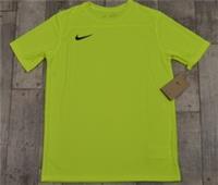 Childs Kids Nike Dri Fit Volt & Black Sports Crew Neck T Shirt XL Youth