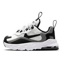 Nike Air Max 270 RT (TD) Toddlers UK 4.5 EU 21 White Black Slip On Trainers