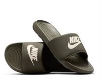 Nike Victori One SLIDES UK 8 Khaki Green Slider Flip Flop Pool Shower Brand New