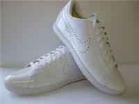 Wonen's Nike Trainers White Patent Leather RRP £57.00 New £27.99