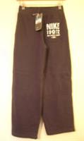 Nike Dark Grey Fleece Lined Jogger Track Pants Trousers Boys Age 10/12