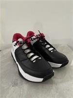 big kids air jordan max aura 3 trainers black/white uk 4 eu 36.5 #f2