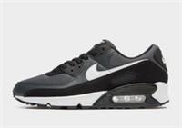 Mens NIKE Air Max 90 Trainers Black/Grey Size Uk 6.5 Eu 40.5 RRP:£145 #E3