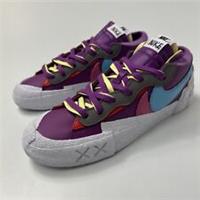 Nike Blazer Low Sacai KAWS Trainers Purple Dusk Sneaker UK 10 US 11 EU 45