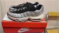 Nike Air Max 95 Women's Trainers In Metalic Silver Size UK 7