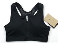 NIKE DRI-FIT Swoosh Zip Front Medium Support Bra Sports Bra Small UK 8 - 10 BNWT - S Uk 8 - 10 Regular