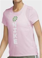 Nike Womens Shirt Breathe Icon Clash Running Gym Pink. Small CU3050-663 - S Regular