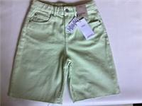Mark & Spencers Youth Shorts Denim 9-10 years Lemon Yellow
