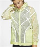 Nike Womens Jacket Running Tech Pack City Ready Hooded Green Small BV3828-335 - Small Regular