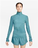 Nike ADV Womens Shirt Medium Blue Therma-Fit Run Division 1/2 Zip FN2261-440 - M Regular