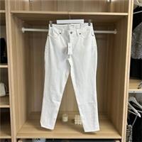 Nike Womens Golf Pants Trousers Size 6 / UK10 White Bottoms Sports Zip Fly