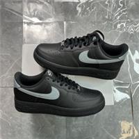Mens NIKE Air Force 1 Low 07  FJ4146-003 Black/Cool Grey UK10 - NEW