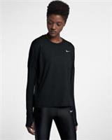 Nike Womens Shirt Small Black Running Dri-Fit Element L/Sleeve  943467-010. - Small Regular