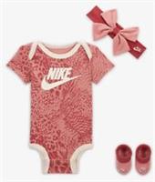 Nike Newborn Baby Wild Side 3 Piece Boxed Set 0-6mth 6-12mth Pink FV6155-618