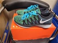 Nike Flykinit Lunar 2 Women's Trainers In Blue Size UK 3