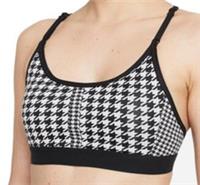 Nike Womens Bra S Black White Indy Icon Clash Light Support Bra DD1086-010 - S Regular