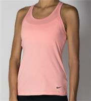 Nike Womens Tank M Pink Dry Yoga Get Fit Training Pink Quartz AT0586-606 - M Regular