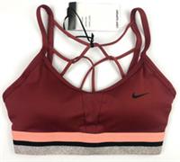 NIKE Indy Icon Clash Light Support Sports Bra XS Cedar Brown BNWT - XS Regular
