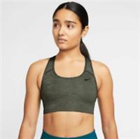 Nike Womens Bra XS Khaki Sport Medium Support Training Fitness Gym  BV3630-325 - XS Regular