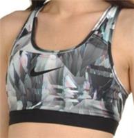 Nike Pro Womens Bra XS Black Classic Padded Sports Fitness 856846-010 - XS Regular