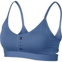 Nike Womens Bra L Blue Hyper Training Light Support Fitness Gym AV6578-458 - L Regular